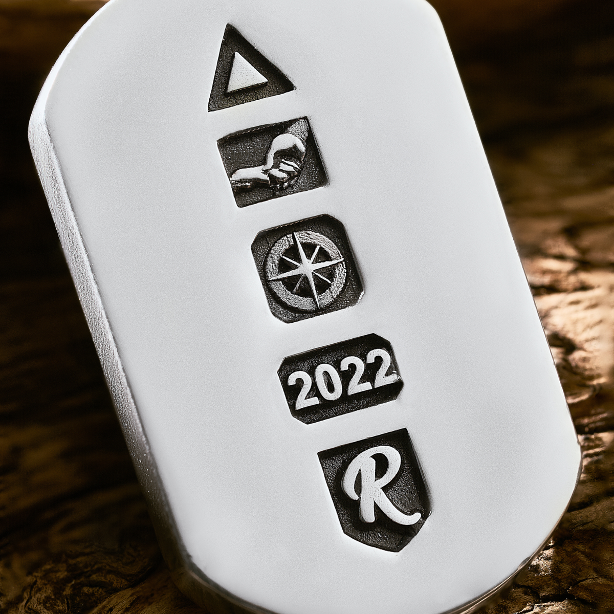 Classic Dog Tag (Sterling Silver)