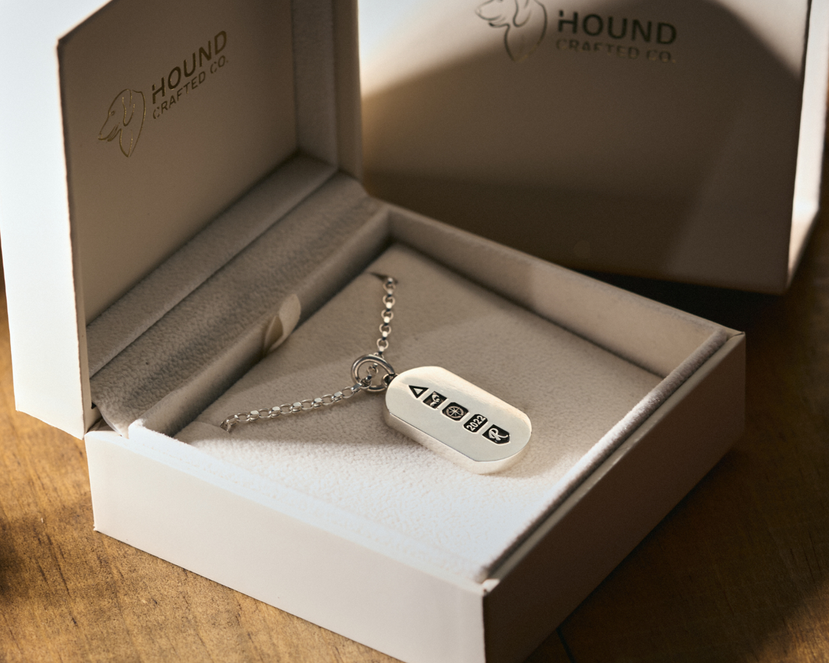Classic Dog Tag (Sterling Silver)